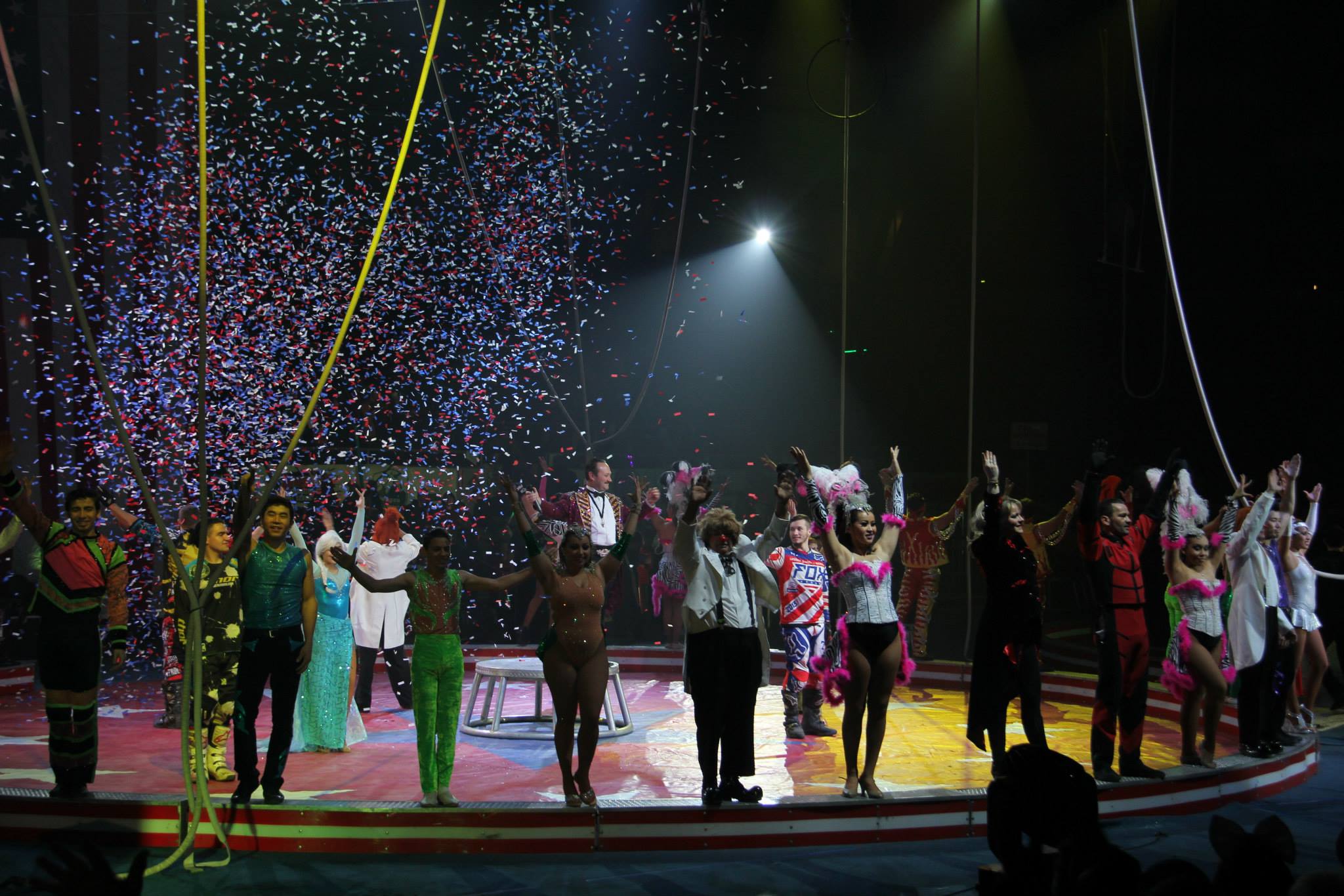 Finale at Jordan world circus