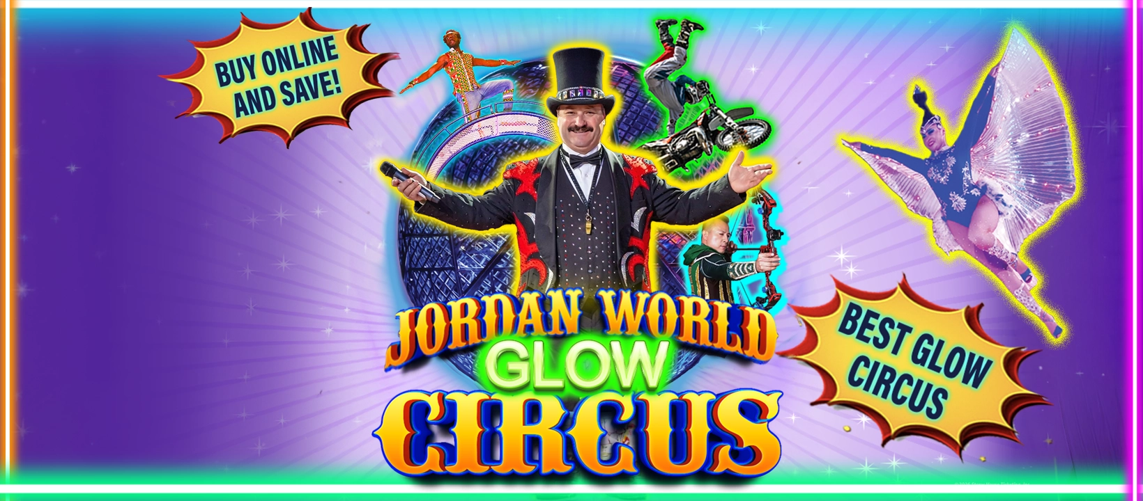 Jordan World Glow Circus